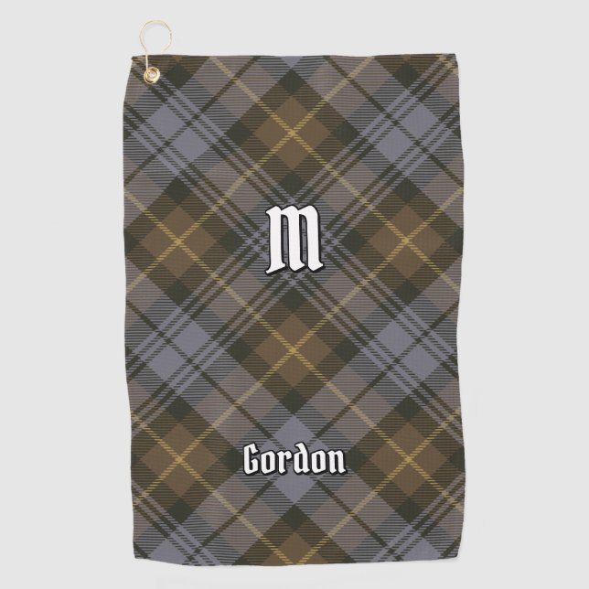 Toalla De Golf Clan Gordon Weathered Tartan Golf Towell (Anverso)