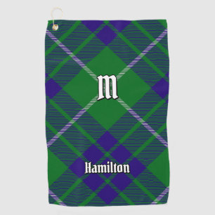 Toalla De Golf Clan Hamilton Hunting Tartan Golf Towell