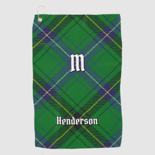 Toalla De Golf Clan Henderson Tartan