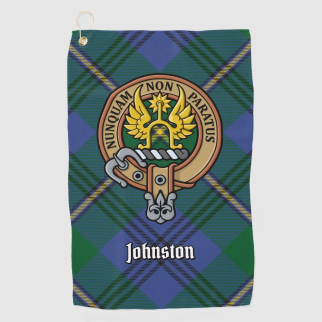 Toalla De Golf Clan Johnston Escudo Golf Towel (Anverso)