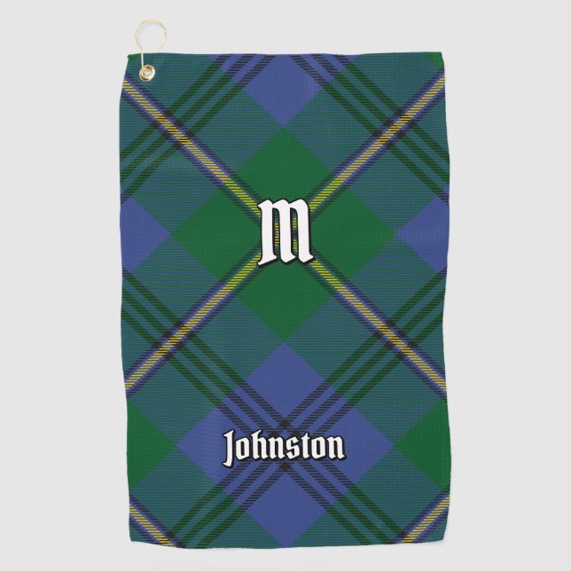Toalla De Golf Clan Johnston Tartan Golf Towel (Anverso)