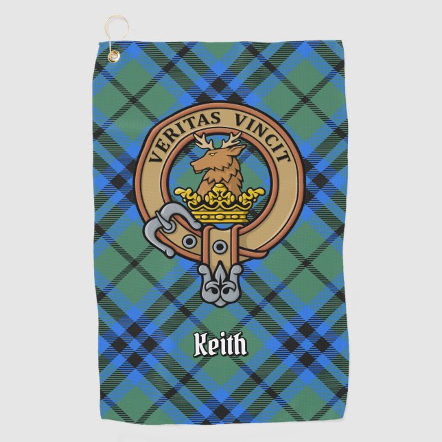 Toalla De Golf Clan Keith Escudo Golf Towel (Anverso)