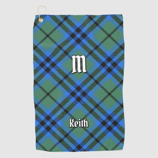 Toalla De Golf Clan Keith Tartan Golf Towel (Anverso)