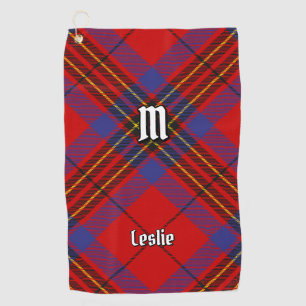 Toalla De Golf Clan Leslie Red Tartan