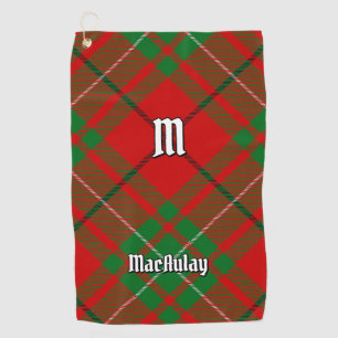 Toalla De Golf Clan MacAulay Tartan Golf Towel