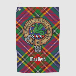 Toalla De Golf Clan MacBeth Escudo Golf Towel