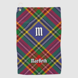 Toalla De Golf Clan MacBeth Tartan Golf Towel