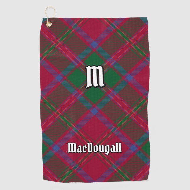Toalla De Golf Clan MacDougall Tartan (Anverso)