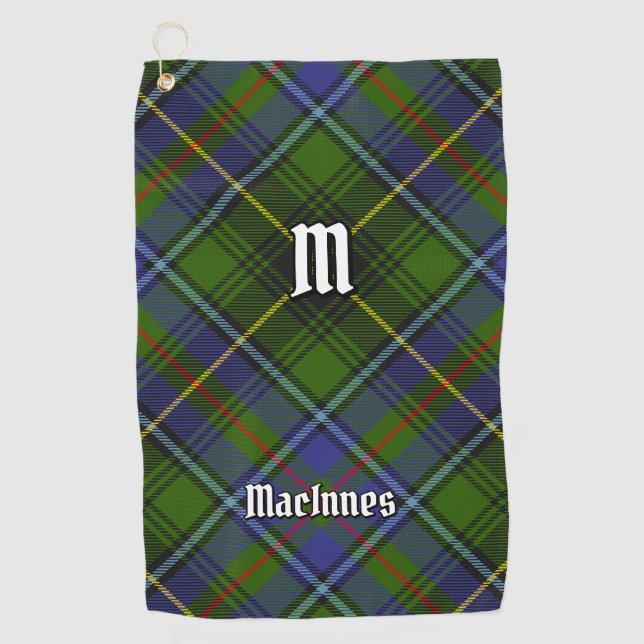 Toalla De Golf Clan MacInnes Tartan (Anverso)