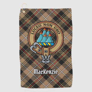 Toalla De Golf Clan MacKenzie Escudo Golf Towel