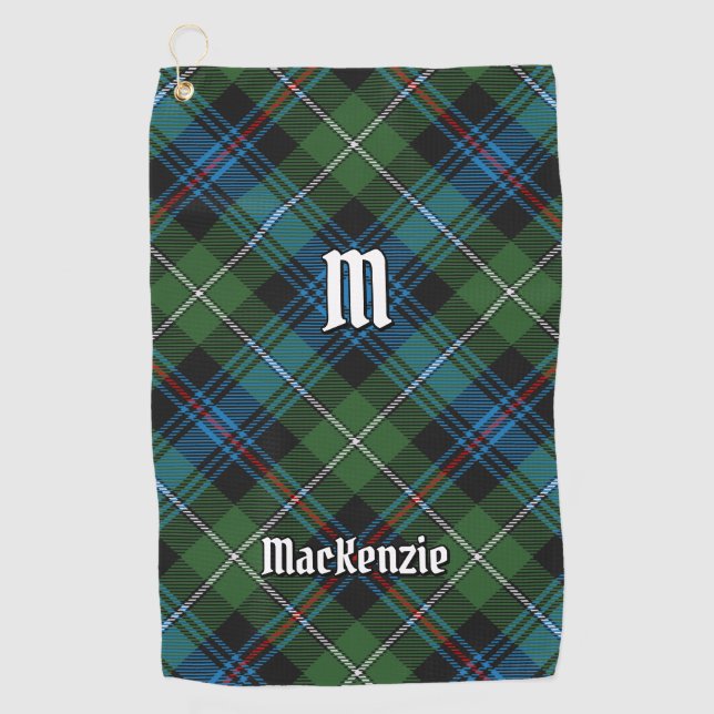 Toalla De Golf Clan MacKenzie Tartan Golf Towel (Anverso)
