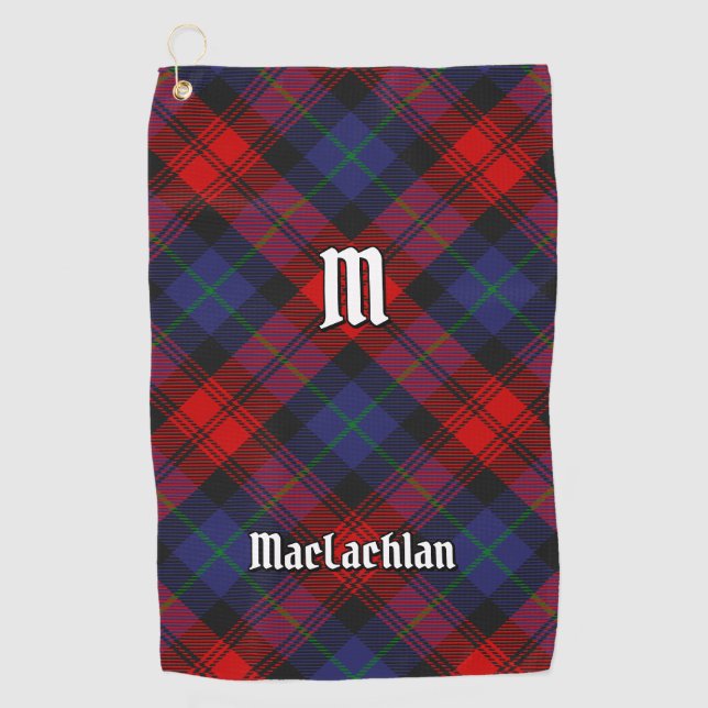 Toalla De Golf Clan MacLachlan Tartan (Anverso)