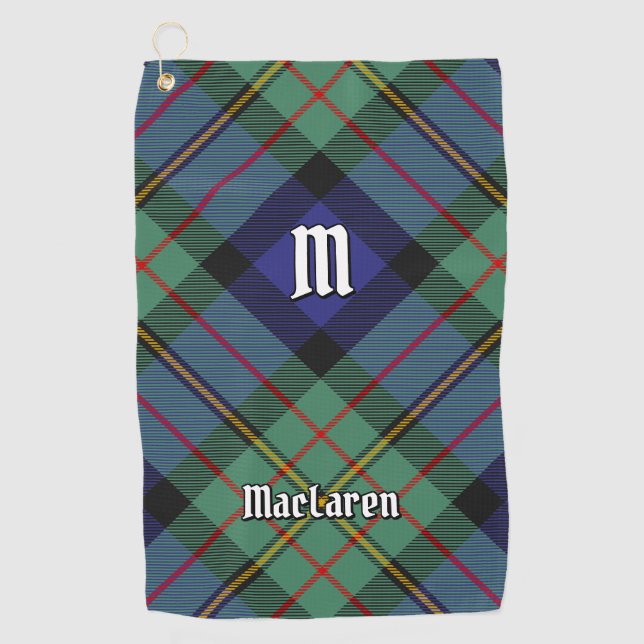 Toalla De Golf Clan MacLaren Tartan (Anverso)