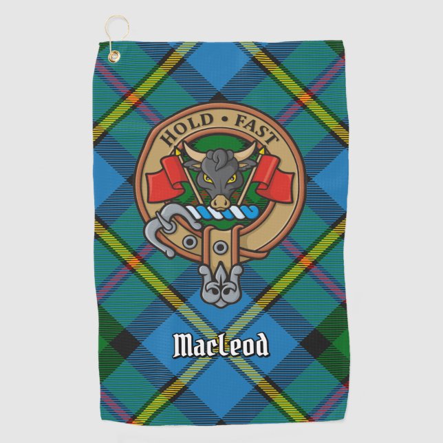 Toalla De Golf Clan MacLeod Escudo (Anverso)