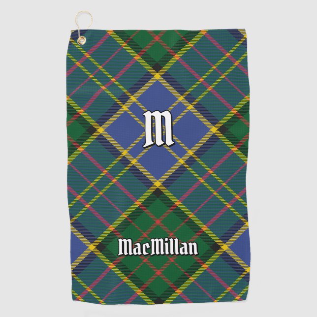 Toalla De Golf Clan MacMillan Hunting Tartán (Anverso)