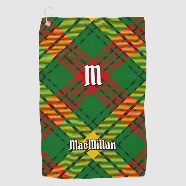 Toalla De Golf Clan MacMillan Tartan (Anverso)