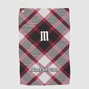 Toalla De Golf Clan MacPherson Hunting Tartan Golf Towel