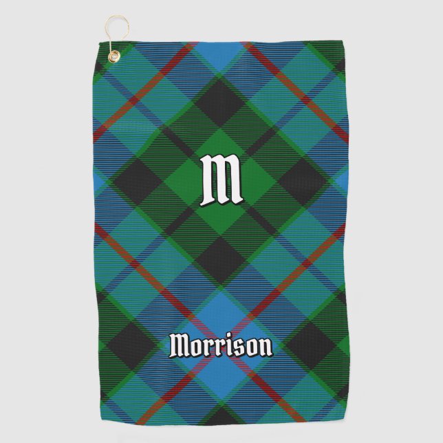 Toalla De Golf Clan Morrison Hunting Tartan Golf Towell (Anverso)