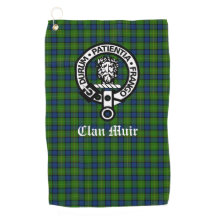 Clan Muir o más placa Escudo y tartán