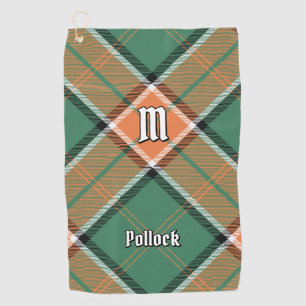 Toalla De Golf Clan Pollock Tartan Golf Towell