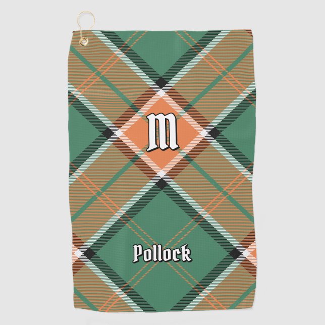 Toalla De Golf Clan Pollock Tartan Golf Towell (Anverso)