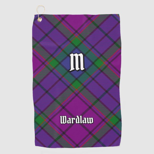 Toalla De Golf Clan Wardlaw Tartan (Anverso)