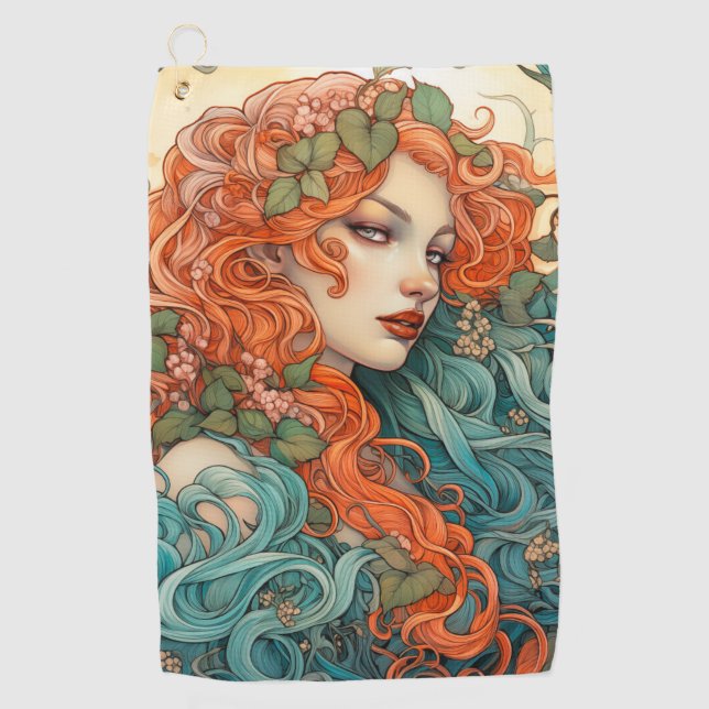 Toalla De Golf Clásica eterna, San Valentín (Anverso)