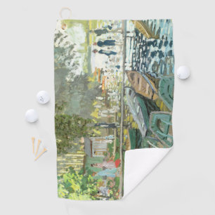 Toalla De Golf Claude Monet. Bañistas en La Grenouillère