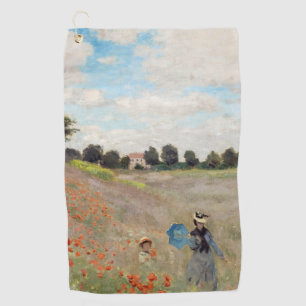 Toalla De Golf Claude Monet - Campo de amapola