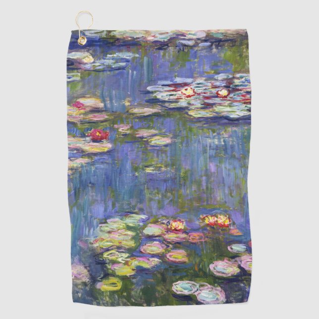 Toalla De Golf Claude Monet - Lilies de agua / Nympheas (Anverso)