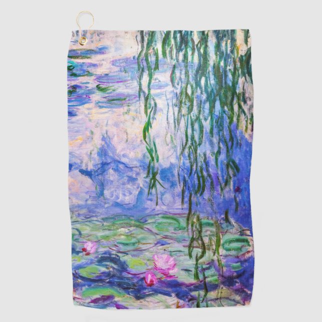 Toalla De Golf Claude Monet - Lilies de agua / Nympheas 1919 (Anverso)
