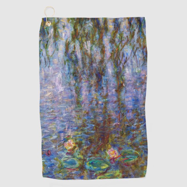 Toalla De Golf Claude Monet - Water Lilies (Anverso)