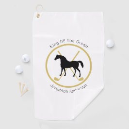 Toalla De Golf Club de golf y caballo personalizado