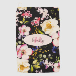 Toalla De Golf Color de agua rosas amarillas rosas rosas rosas ne