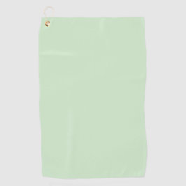 Toalla De Golf Color sólido de pistacho pastel | Clásico | Elegan