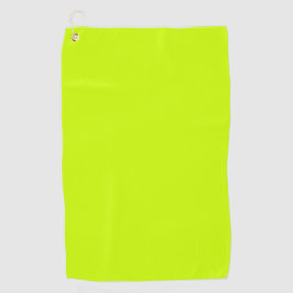 Toalla De Golf Color sólido moderno Lime Zest