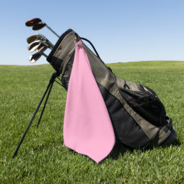 Toalla De Golf Color sólido rosa de carnación | Clásica | Elegant