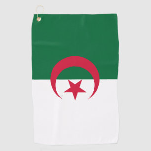 Toalla de golf con bandera de Argelia