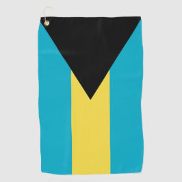 Toalla de golf con bandera de Bahamas