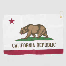 Toalla de golf con bandera de California, Estados