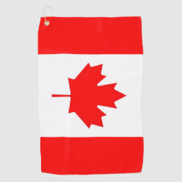 Toalla de golf con bandera de Canadá