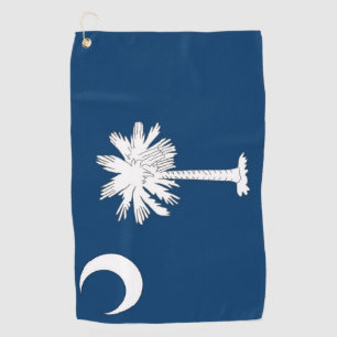 Toalla de golf con bandera de Carolina del Sur, Es