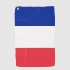 Toalla de golf con bandera de Francia