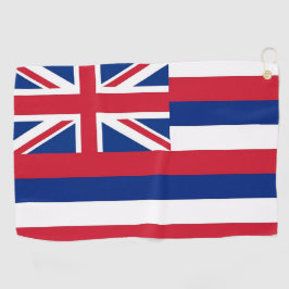 Toalla de golf con bandera de Hawaii, Estados Unid