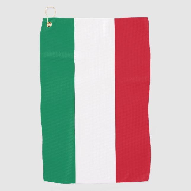 Toalla de golf con bandera de Hungría (Anverso)