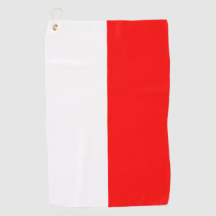 Toalla de golf con bandera de Indonesia