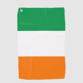 Toalla de golf con bandera de Irlanda