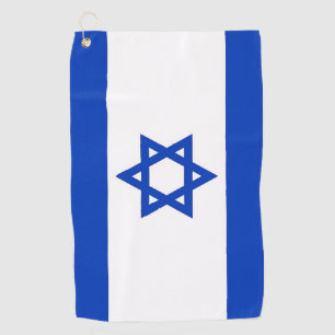 Toalla de golf con bandera de Israel
