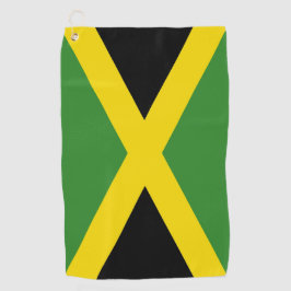 Toalla de golf con bandera de Jamaica