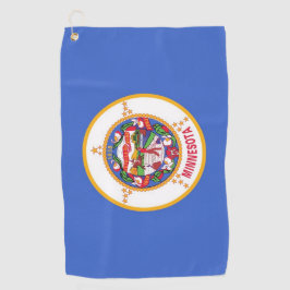 Toalla de golf con bandera de Minnesota